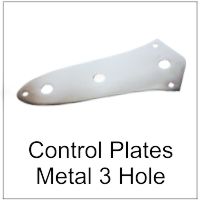 Control Plate for Guitar or Bass 3 Holes