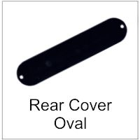 Rear Control Trim Cover for Electric Guitar T Style