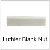 Blank material for nuts for musical instruments