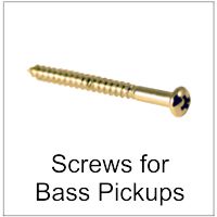 Screws for Bass Pickups