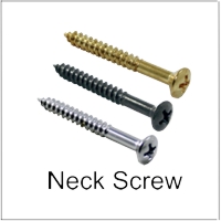 Screws for Electric and Bass Guitars