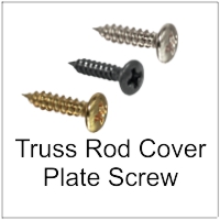 Screws for Truss Rod Covers and other trim